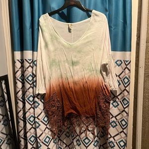 Ombré Tye-Dye Blouse